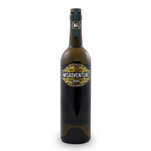 Misadventure Vodka Bottle