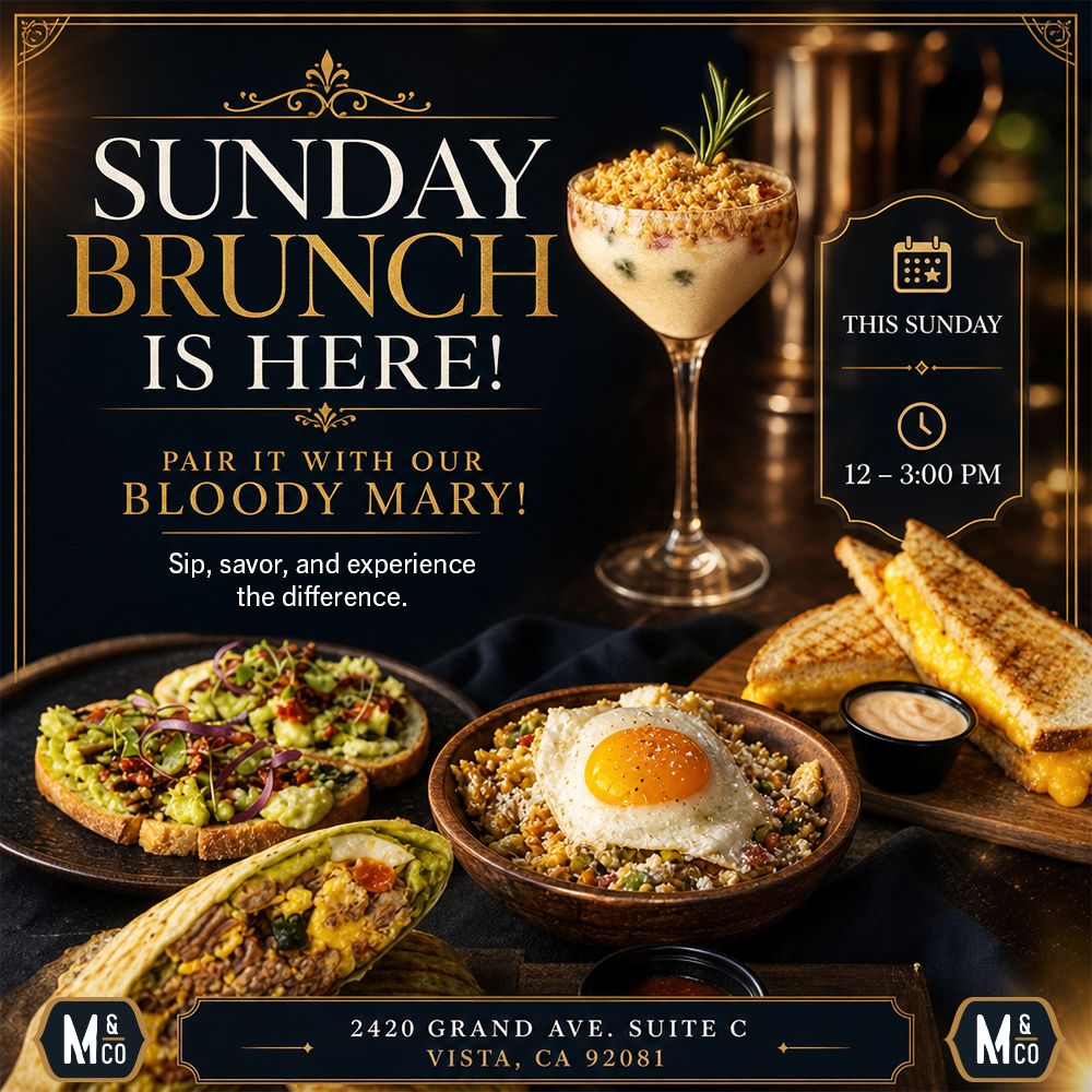 Sunday Brunch at Misadventure & Co.
