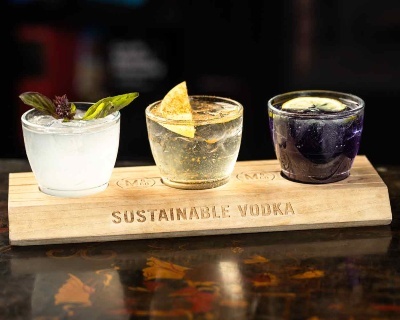 Misadventure Vodka cocktail flight